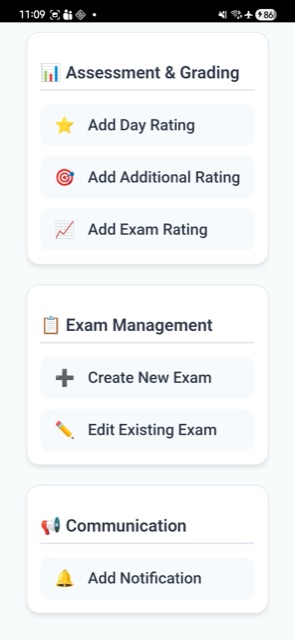 Teacher app — Notices